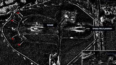 صورة بالأقمار الصناعية لقاعدة أصفهان الإيرانية بعد الهجوم الإسرائيلي